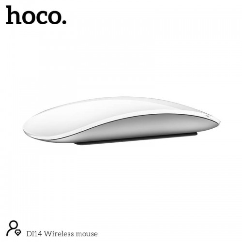 Мышь беспроводная Hoco Wireless mouse DI14 BT3.0-5.0, 1600DPI white