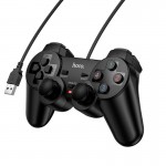 Ігровий контролер Hoco USB Fast link wired game controller GA3 PC Windows black