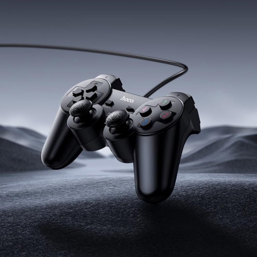 Ігровий контролер Hoco USB Fast link wired game controller GA3 PC Windows black
