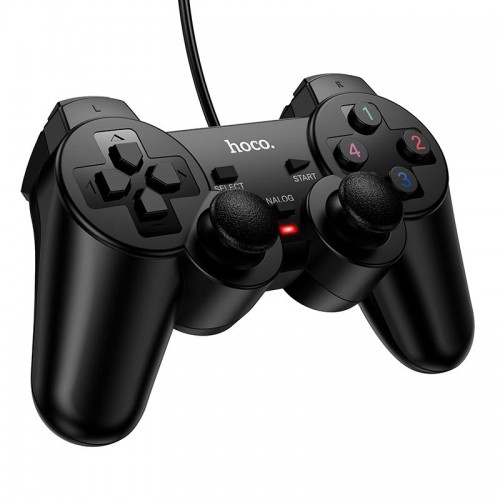 Ігровий контролер Hoco USB Fast link wired game controller GA3 PC Windows black