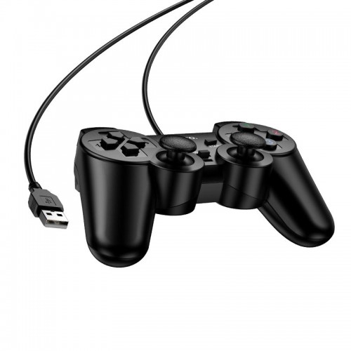 Ігровий контролер Hoco USB Fast link wired game controller GA3 PC Windows black