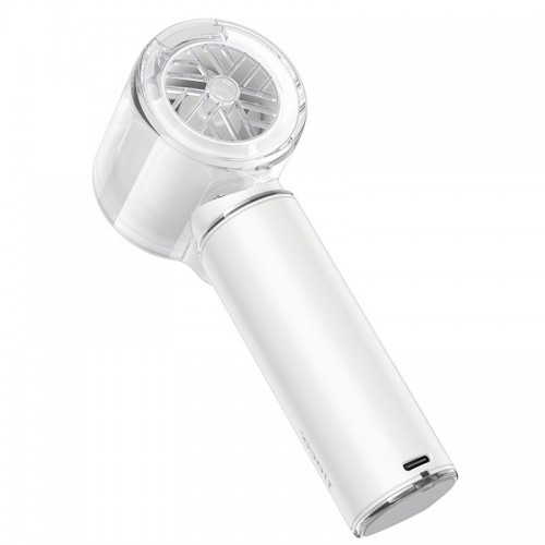 Портативный вентилятор Hoco handheld fan with spray HX613 100 Levels, 60dB, 18h white