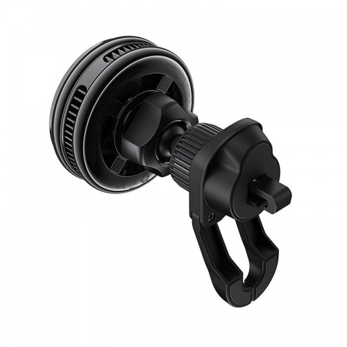 Автодержатель с зарядкой и охлаждающим кулером Acefast D66 QI2 25W MagSafe в решётку вентиляции 4.7-6.9" black