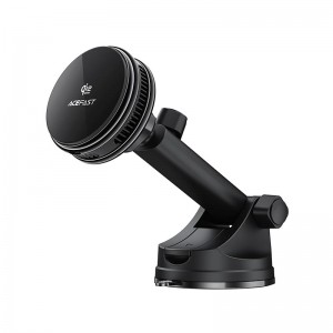 Автодержатель с зарядкой и охлаждающим кулером Acefast D67 QI2 25W Magsafe 4.7-6.9" black