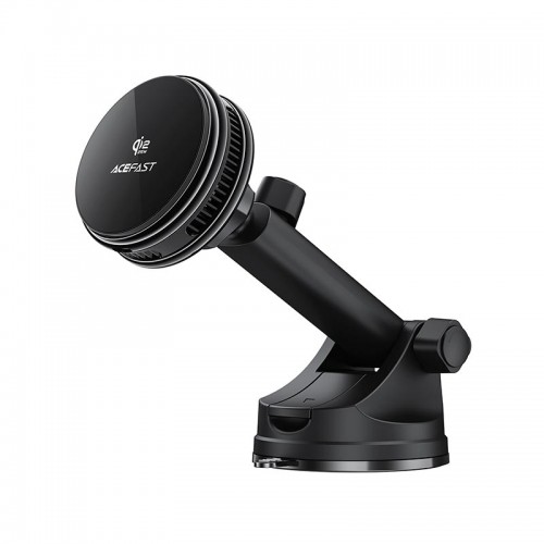 Автодержатель с зарядкой и охлаждающим кулером Acefast D67 QI2 25W Magsafe 4.7-6.9" black