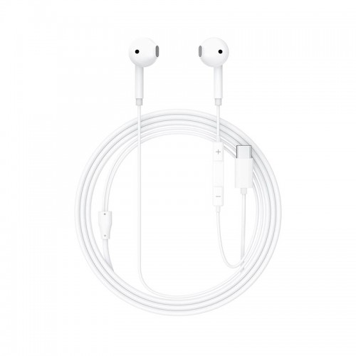 Навушники дротові Acefast L13 USB-C semi-in-ear with mic DAC, 1.2m white