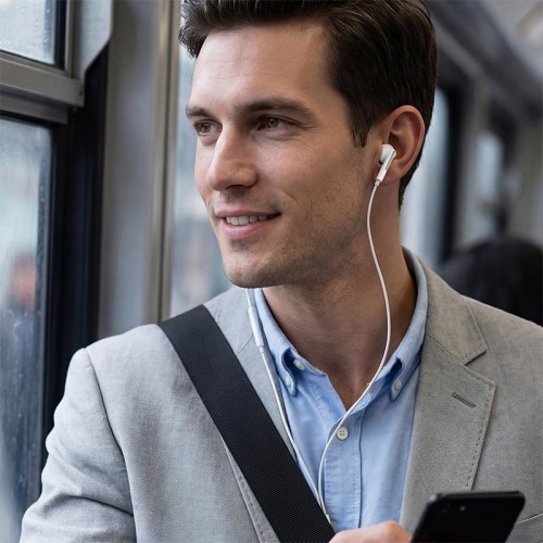 Навушники дротові Acefast L13 USB-C semi-in-ear with mic DAC, 1.2m white