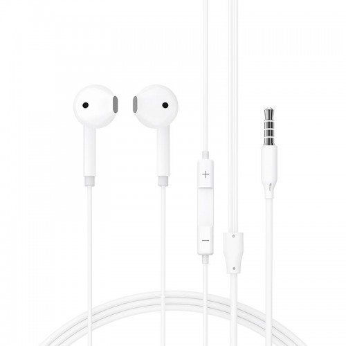 Навушники дротові Acefast L14 3.5mm semi-in-ear with mic 1.2m white