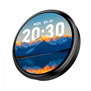 Бейдж з електронним дисплеєм Hoco Y130 BT5.4, 1.85" 8h Додаток black