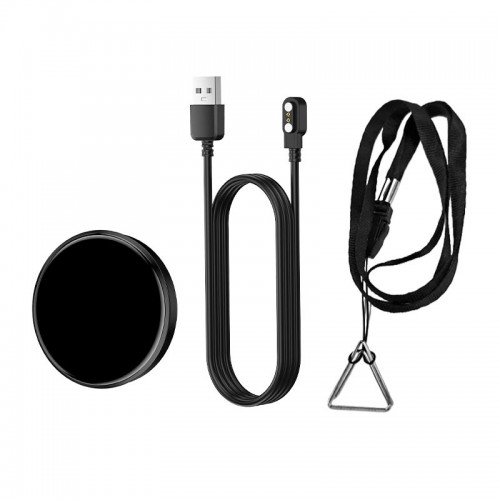 Бейдж с электронным дисплеем Hoco Y130 BT5.4, 1.85" 8ч Приложение black