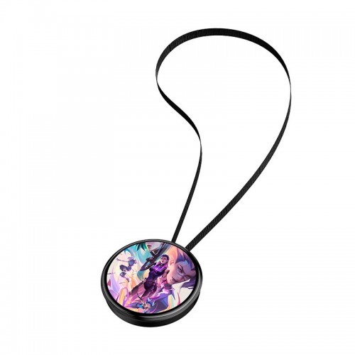 Бейдж с электронным дисплеем Hoco Y130 BT5.4, 1.85" 8ч Приложение black