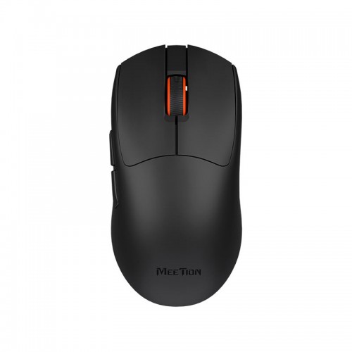 Миша Meetion Gaming mouse GW12 800-12800DPI, 2.4G/BT/USB-C, RGB black