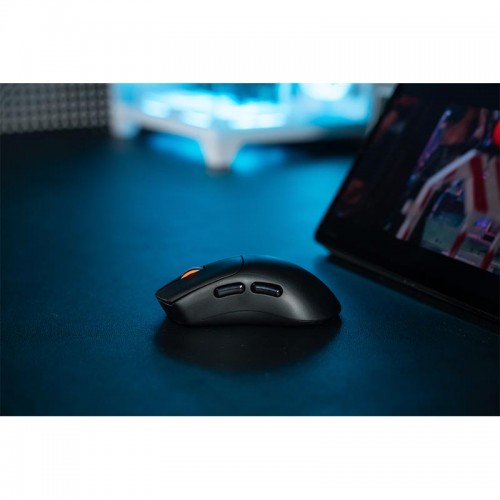 Миша Meetion Gaming mouse GW13 800-12800DPI, 2.4G/BT/USB-C, RGB black