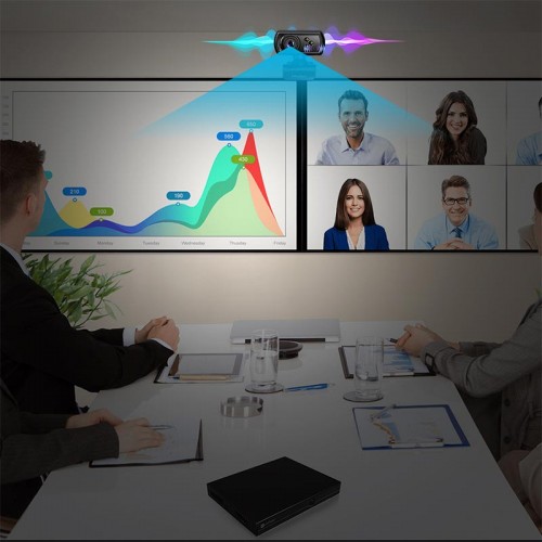 Web камера Meetion USB Wired PC Web Camera CAM500 720p, 30FPS black