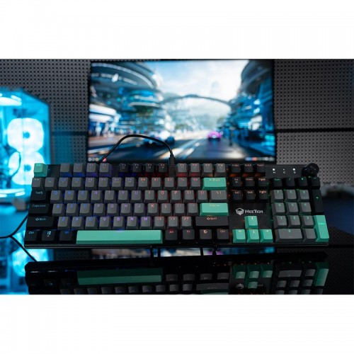 Игровая клавиатура Meetion Wired Mechanical Keyboard Red Switch MK009RDP USB-C black