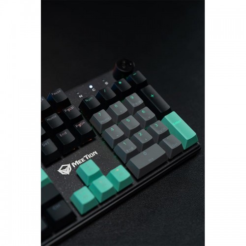 Игровая клавиатура Meetion Wired Mechanical Keyboard Red Switch MK009RDP USB-C black