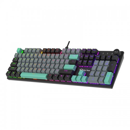 Игровая клавиатура Meetion Wired Mechanical Keyboard Red Switch MK009RDP USB-C black