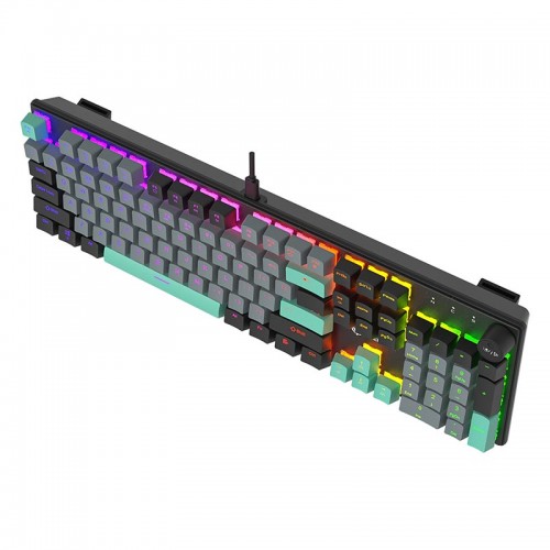 Игровая клавиатура Meetion Wired Mechanical Keyboard Red Switch MK009RDP USB-C black