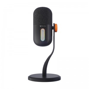 Микрофон Meetion Wired Gaming microphone MC16 USB-C, RGB black