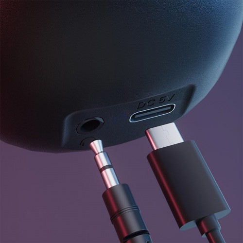 Микрофон Meetion Wired Gaming microphone MC16 USB-C, RGB black