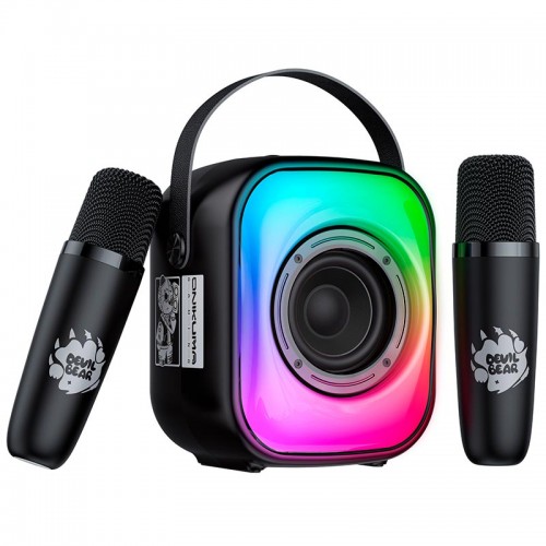 Портативная Bluetooth колонка Onikuma L7 с 2 микрофонами RGB IPX4 BT5.3, USB/TF/AUX, 5W, 5h beige
