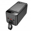 Повербанк 90000 mah Hoco Element J123D 22.5W/3A з ліхтариком Black
