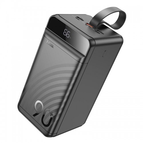 Повербанк 90000 mah Hoco Element J123D 22.5W/3A з ліхтариком Black
