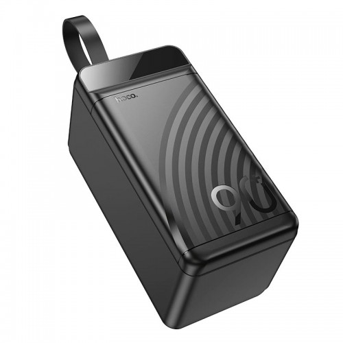 Повербанк 90000 mah Hoco Element J123D 22.5W/3A з ліхтариком Black