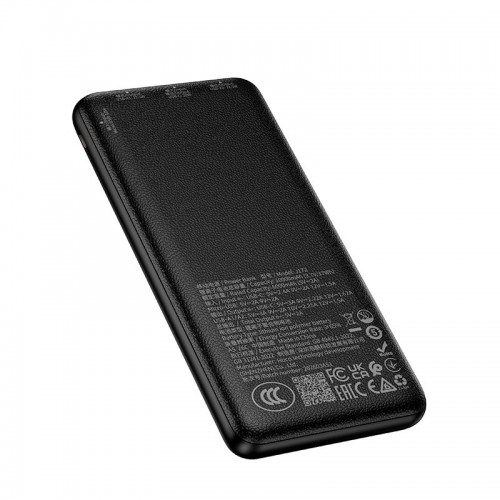 Повербанк Hoco Precision J172 10000mAh 1C/2A, 22.5W/3A, PD/QC black