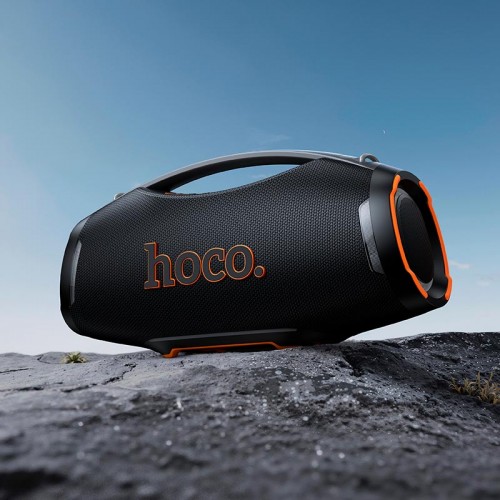 Портативна колонка Hoco Wave BT speaker HT4 Max IPX4 BT5.3, TWS, 550 Вт, 10 год з 2 мікрофонами чорна