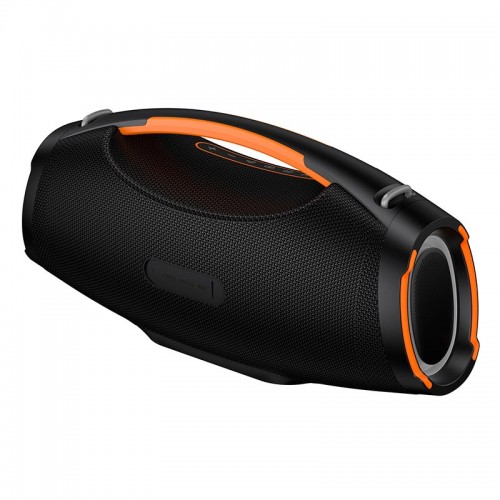Портативна колонка Hoco Wave BT speaker HT4 Pro IPX4 BT5.3, TWS, 370 Вт, 6 годин із 2 мікрофонами чорна