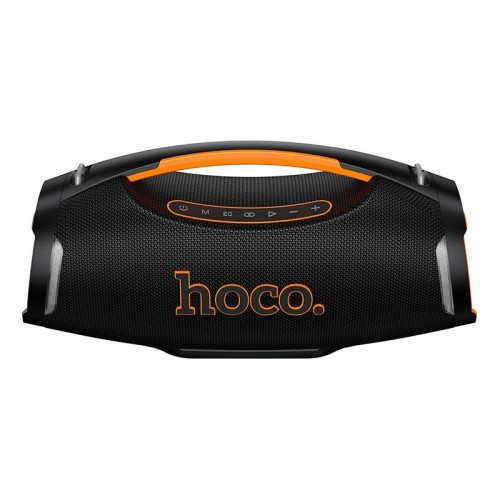 Портативна колонка Hoco Wave BT speaker HT4 Pro IPX4 BT5.3, TWS, 370 Вт, 6 годин із 2 мікрофонами чорна