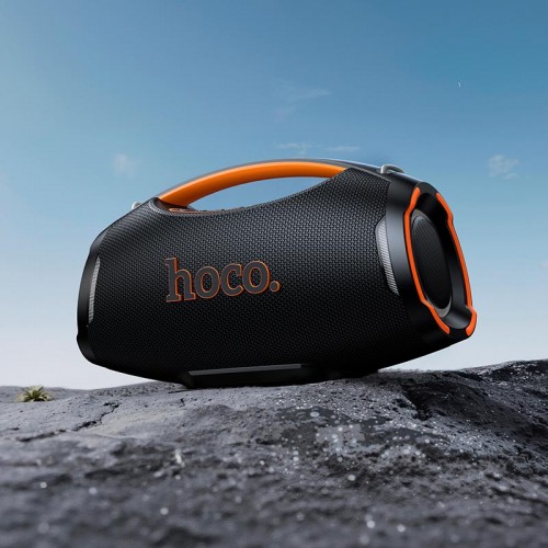 Портативна колонка Hoco Wave BT колонка HT4 IPX4 BT5.3, TWS, 250Вт, 6 годин чорний