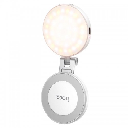 Портативне селфі-світло HOCO Profit magnetic fill light K161 130лм, 2800-5000K білий