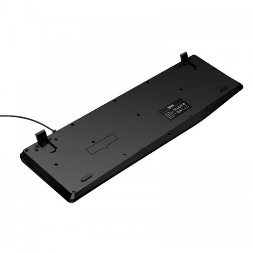 Клавіатура Hoco Cool wired keyboard GM60 104 Keys, UA/ru/EN розкладка black