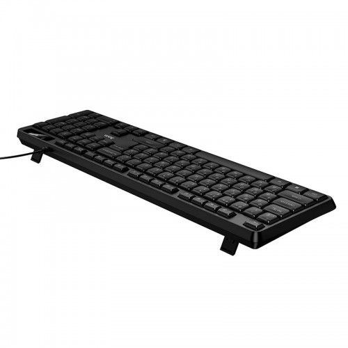 Клавіатура Hoco Cool wired keyboard GM60 104 Keys, UA/ru/EN розкладка black