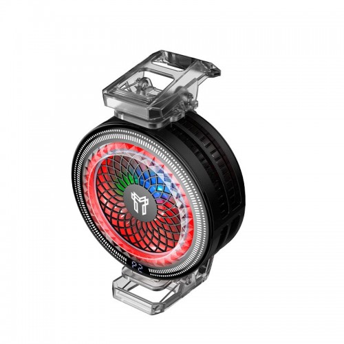 Кулер для телефону з охолоджувачем Hoco Glacier AI semiconductor cooler GA6 7300RPM, 13.5W, USB-C, 100 Levels black