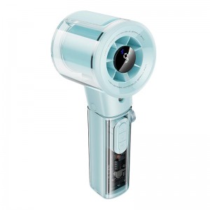 Портативний вентилятор Hoco Spray series ice cooling handheld fan HX614 100Levels, 60dB, 15h, 50mL blue