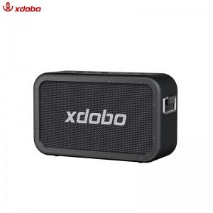 Портативная Bluetooth колонка Xdobo 1983 MAX IPX5 BT5.3, USB/TF/AUX, 120W, TWS, 20h Max black