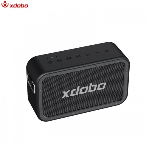 Портативная Bluetooth колонка Xdobo 1983 MAX IPX5 BT5.3, USB/TF/AUX, 120W, TWS, 20h Max black
