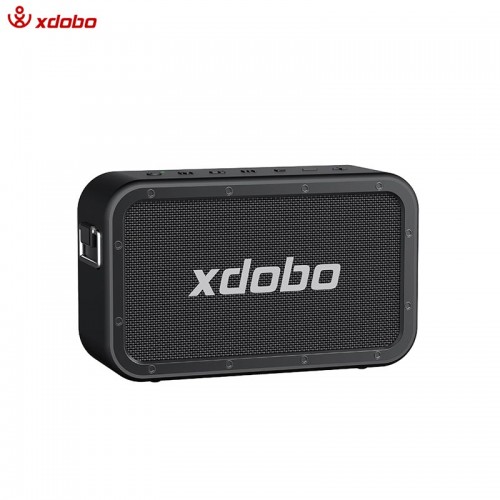 Портативная Bluetooth колонка Xdobo 1983 MAX IPX5 BT5.3, USB/TF/AUX, 120W, TWS, 20h Max black