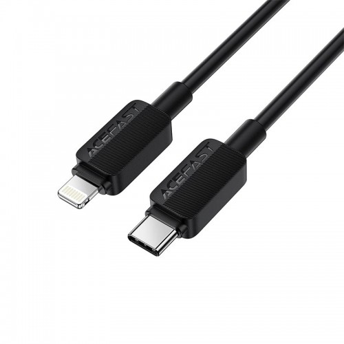 Кабель Acefast USB-C to Lightning PVC charging data cable C26-01 1.2m, 30W black