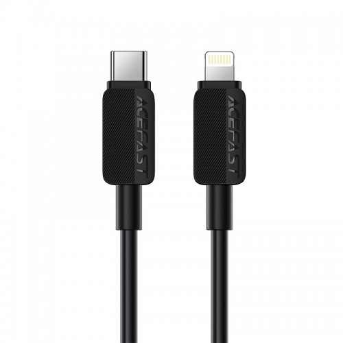 Кабель Acefast USB-C to Lightning PVC charging data cable C26-01 1.2m, 30W black