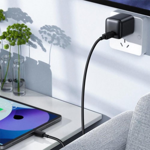 Кабель Acefast USB-C to Lightning PVC charging data cable C26-01 1.2m, 30W black