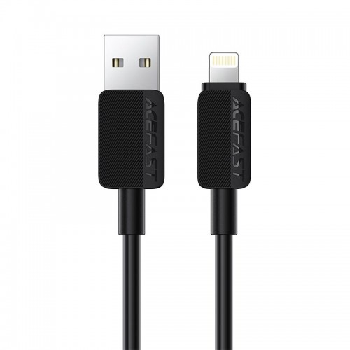 Кабель Acefast USB-A to Lightning PVC charging data cable C26-02 1.2m, 2.4A black