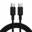 Кабель Acefast USB-C to USB-C silicone charging data cable C25-03 1.2m, 60W black