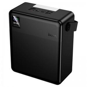 Повербанк 100000mAh Hoco Star fast charging  J175 1Type-C/4USB 22.5W/3A з ліхтариком black