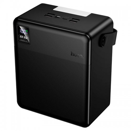 Повербанк 120000mAh Hoco Star fast charging J175A 1Type-C/4USB 22.5W/3A з ліхтариком black