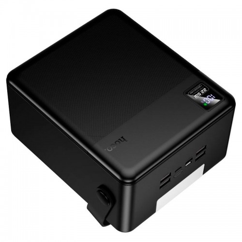 Повербанк 120000mAh Hoco Star fast charging J175A 1Type-C/4USB 22.5W/3A з ліхтариком black