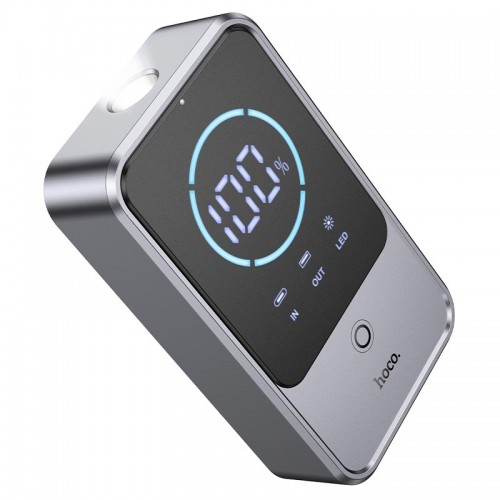 Пусковий пристрій (бустер) для авто HOCO Source smart emergency start-up power bank (10000mAh) QS7 800A grey